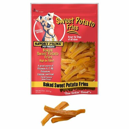 SAVORY PRIME SPC Sweet Potato Grain Free Treats For Dogs 8 oz 467